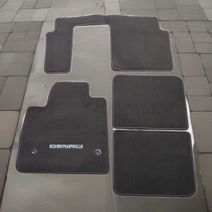 4pc GMC Denali (2018-2022) Acadia Cocoa Brown Carpeted Floor Mats A1485-C-302-41